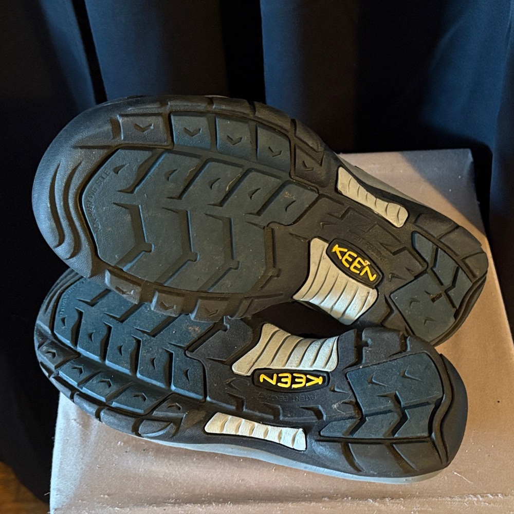 KEEN women’s blue and Yellow Outdoor Sandals - Picture 7 of 11